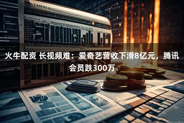 火牛配资 长视频难：爱奇艺营收下滑8亿元，腾讯会员跌300万